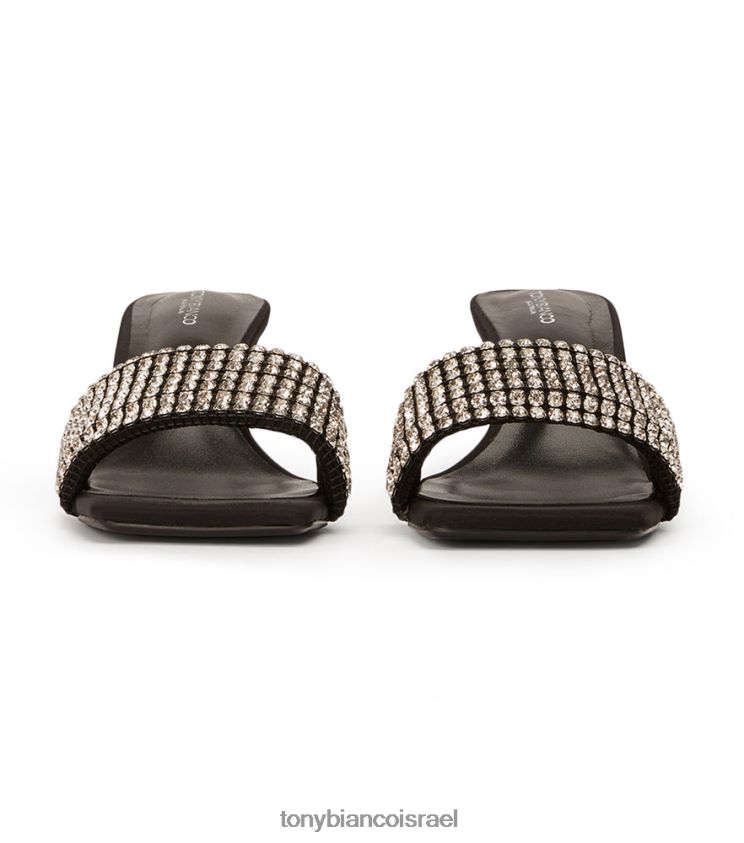 עקבים נמוכים | נשים קריסטל/זמש שחור Tony Bianco עקבי עמוס 8BNR8T54